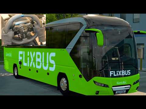 Alpine Roads with a BUS  ETS2 Linz → Venice | G923 Steering Wheel Gameplay