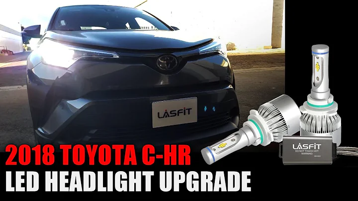 2018 2019 2020 Toyota C-HR LED Headlight Bulb 9012 Install - DayDayNews
