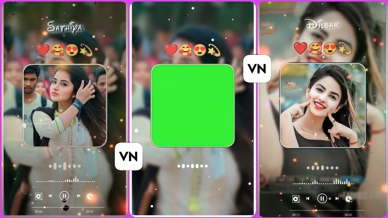 VN editing New trending frame editing video tutorial Lofi style