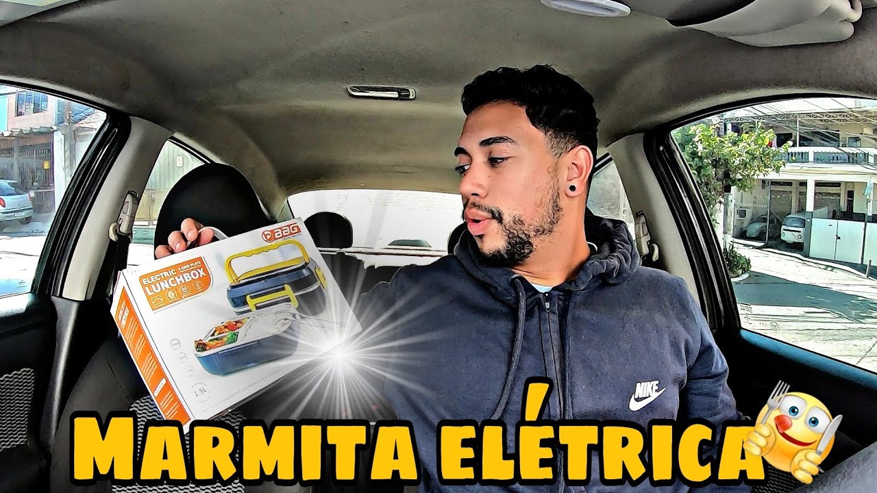 Marmita elétrica 🍽 vai ajudar vc que trabalha na rua dirigindo ✅ #uber #indriver #99pop