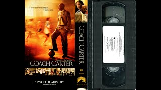Opening To Coach Carter Us Vhs 2005 Demo Screener