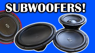 Budget Subwoofers.