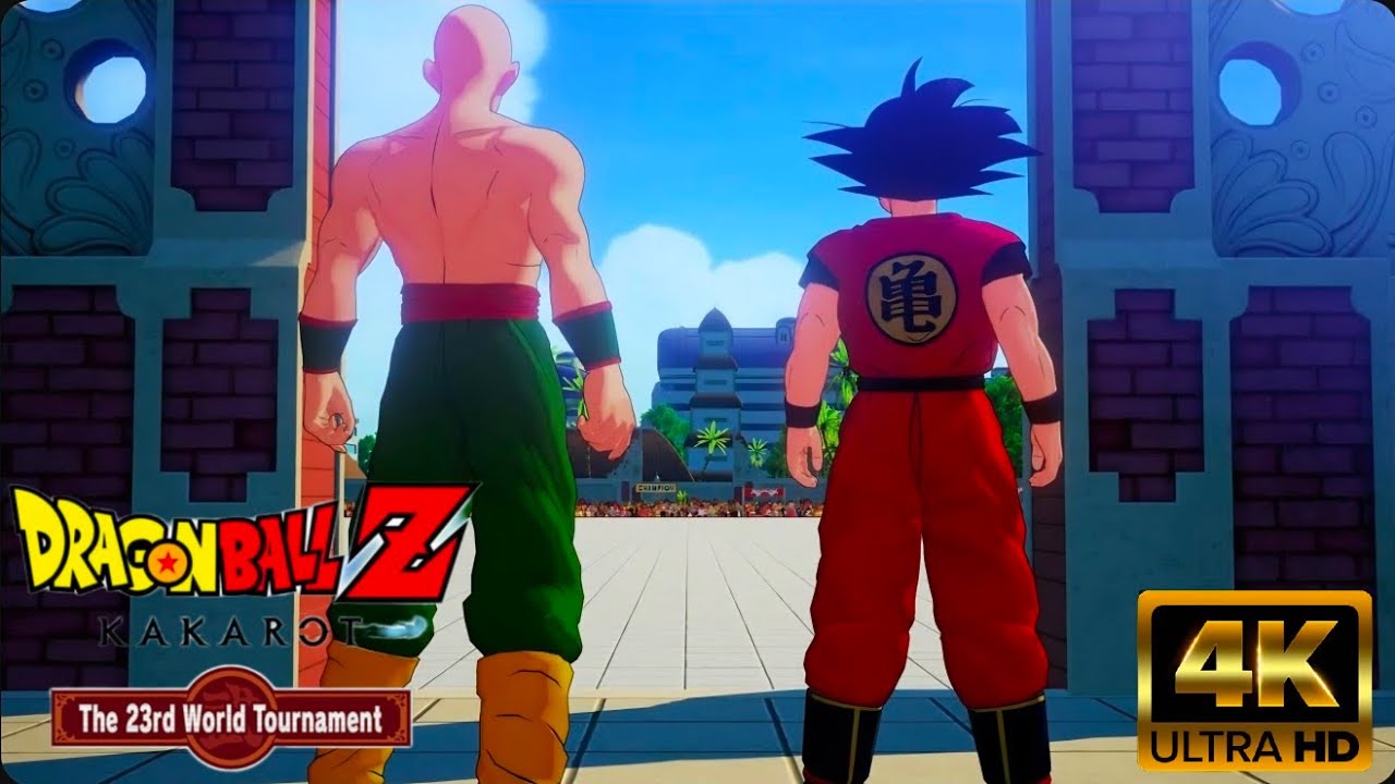 Goku vs Tien FULL Fight – 23rd World Tournament | DBZ Kakarot (PC)