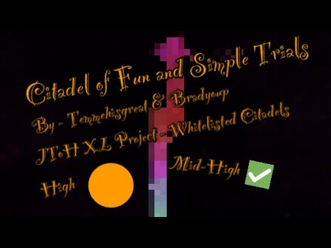 JToH XL Project - Citadel of Fun and Simple Trials (Zone 4) - YouTube