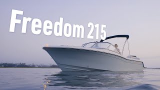 Grady-White's 2025 Freedom 215 Dual Console