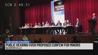 Public hearing over proposed curfew for minors in Gloversville