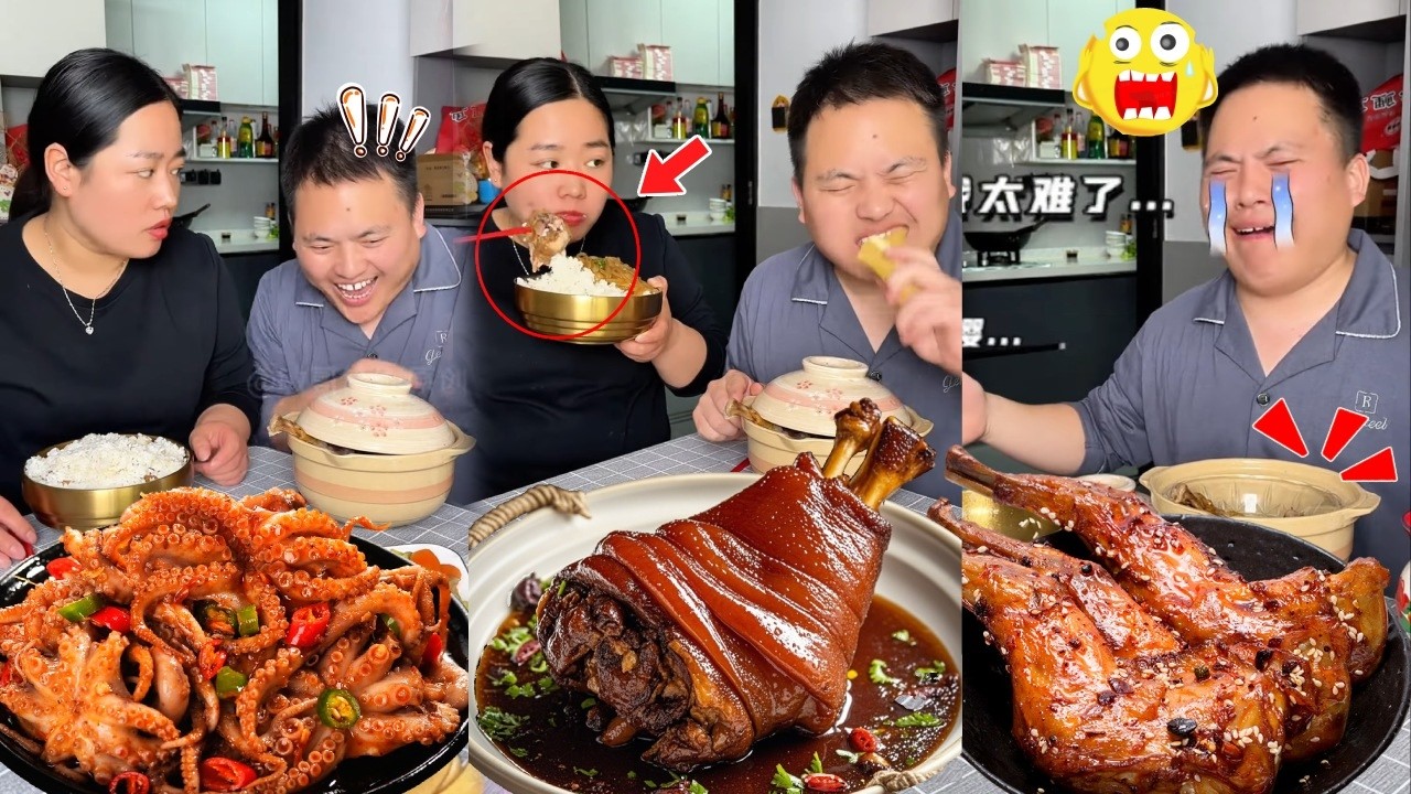 蠢老公整天在家好吃懒做，不料婆婆拿砂锅套路老公，最后老公还是上当了罚他饿肚子