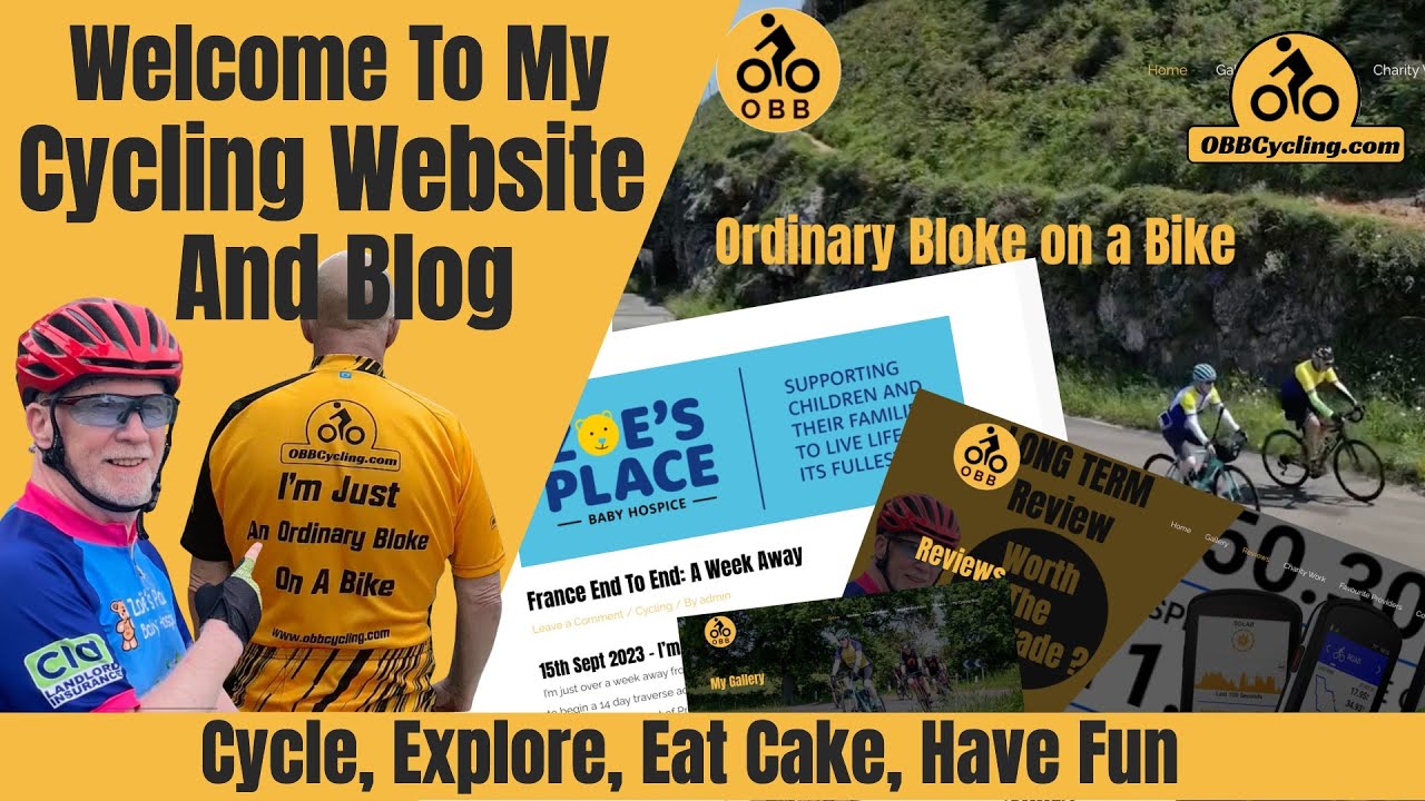 MY NEW CYCLING WEBSITE & BLOG ! YouTube