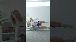 Spicy side lying glutes flow 🌶️😮‍💨🍑 #pilates #reformerpilates