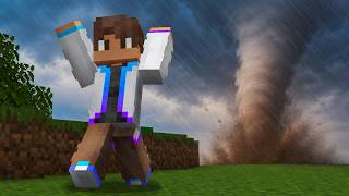 Surviving 100 Days of Ultra Realistic Weather in Minecraft!