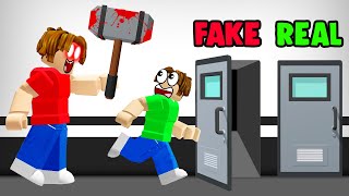 Only 1% Can Pick The CORRECT DOOR To ESCAPE! (Roblox Flee The Facility)