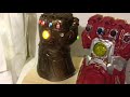 Hasbro gauntlet avengers infinity wars and endgame gauntlet repainted