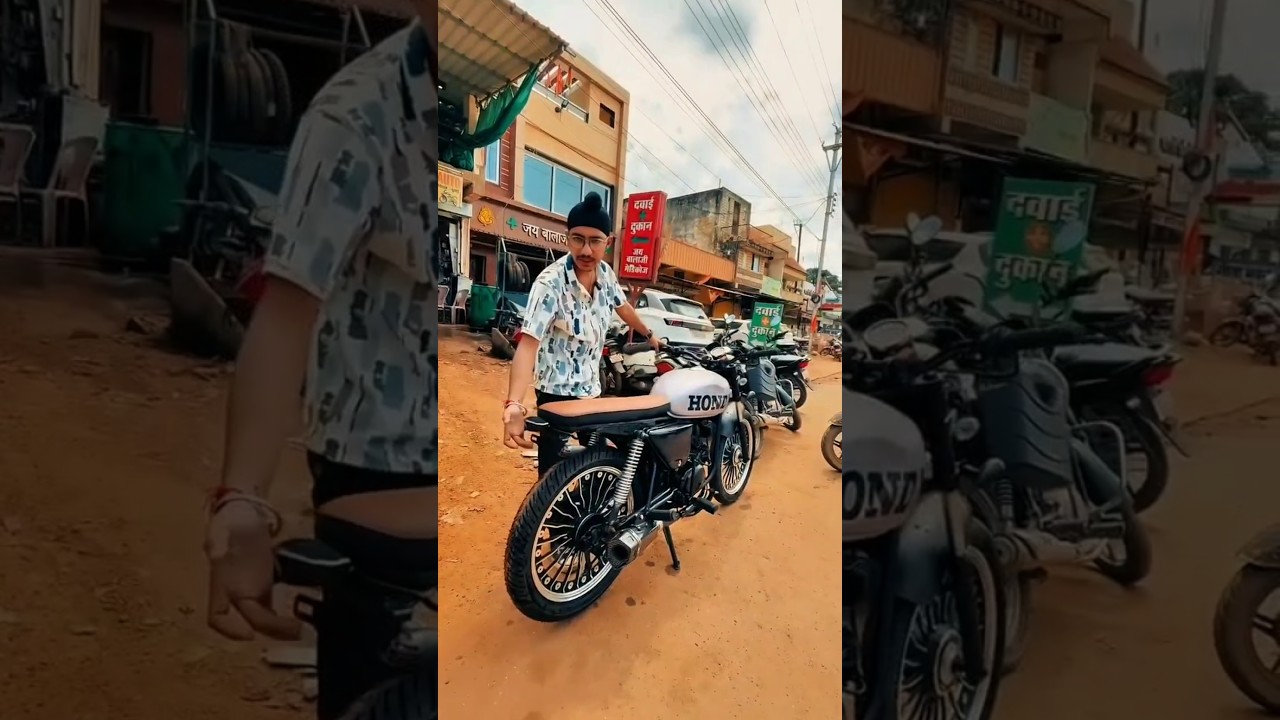 CD dawn bike modified cafe racer