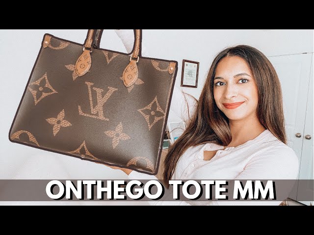 💕Louis Vuitton Monogram reverse onthego MM Unboxing/repair💕 