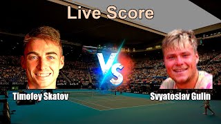 Timofey Skatov vs Svyatoslav Gulin Live Score - ATP Challenger Shymkent, Kazakhstan Men Singles