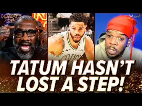 Thumbnail for Unc & Iso Joe CAN'T BELIEVE Jayson Tatum is already BACK DOMINANT after achilles injury! | Nightcap