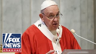 Pope Francis celebrates Easter Mass at St. Peter's Basilica