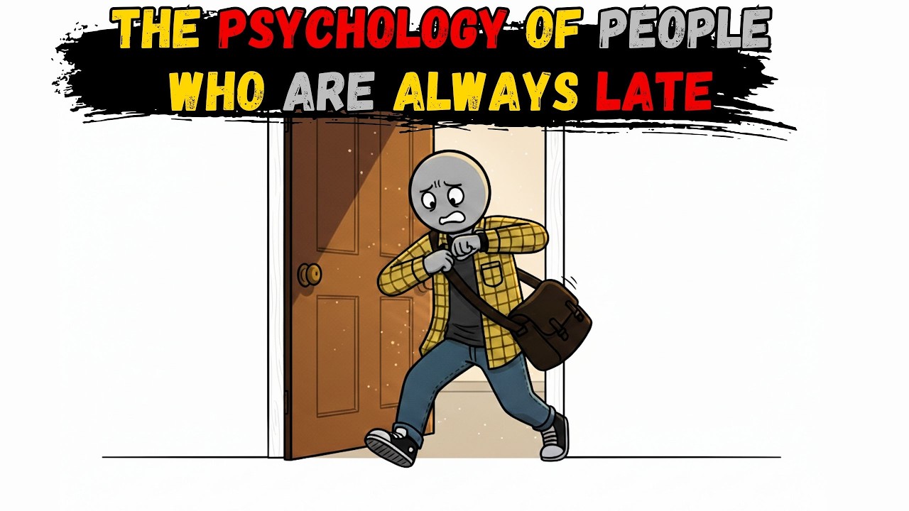 The Psychology of PEOPLE who are always LATE