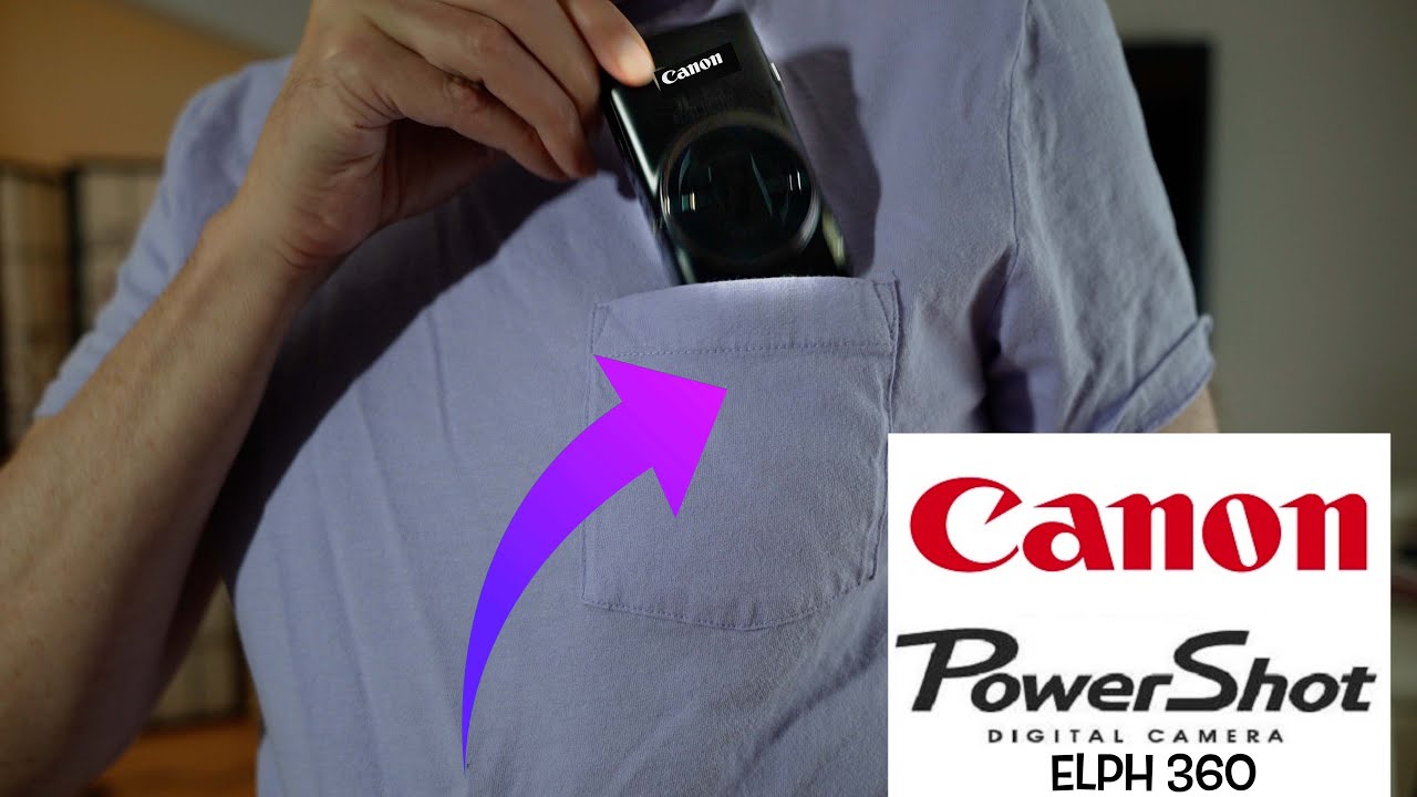 Canon Powershot Elph 360HS A: Point and Shoot that fits in your shirt!