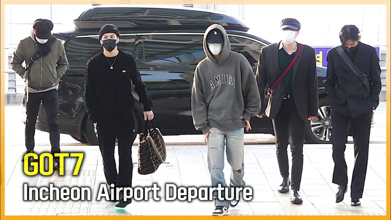 GOT7(갓세븐) 가려도 아가새들은 심쿵 (AAA 출국) [WD영상]