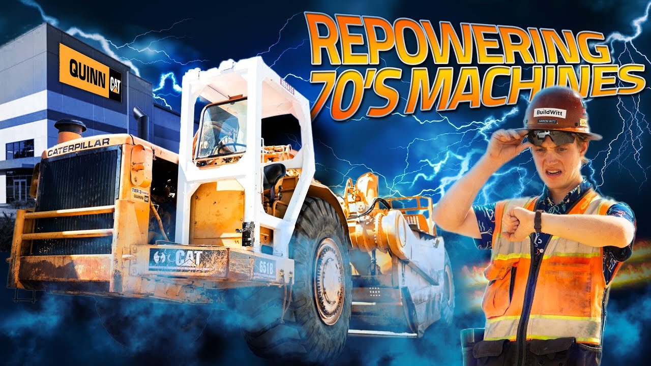 Restoring the 70’s Heavy Equipment Quinn Cat YouTube