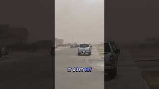 😳 Late November Lubbock Haboob! This was a good’n. #Haboob #extremeweather #lubbock #severeweather