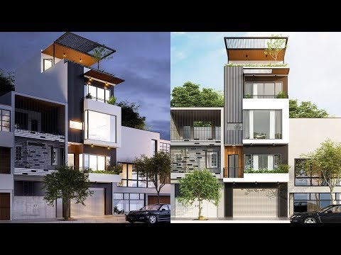 narrow-lot-house-plans-5x9.5m-with-4-bedrooms