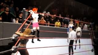 WWE 2K 18: Sara and Shannon VS D I Nikki and Kyra.. (Part 1)