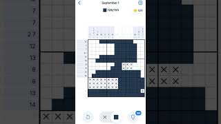 Nonogram September 1 2022
