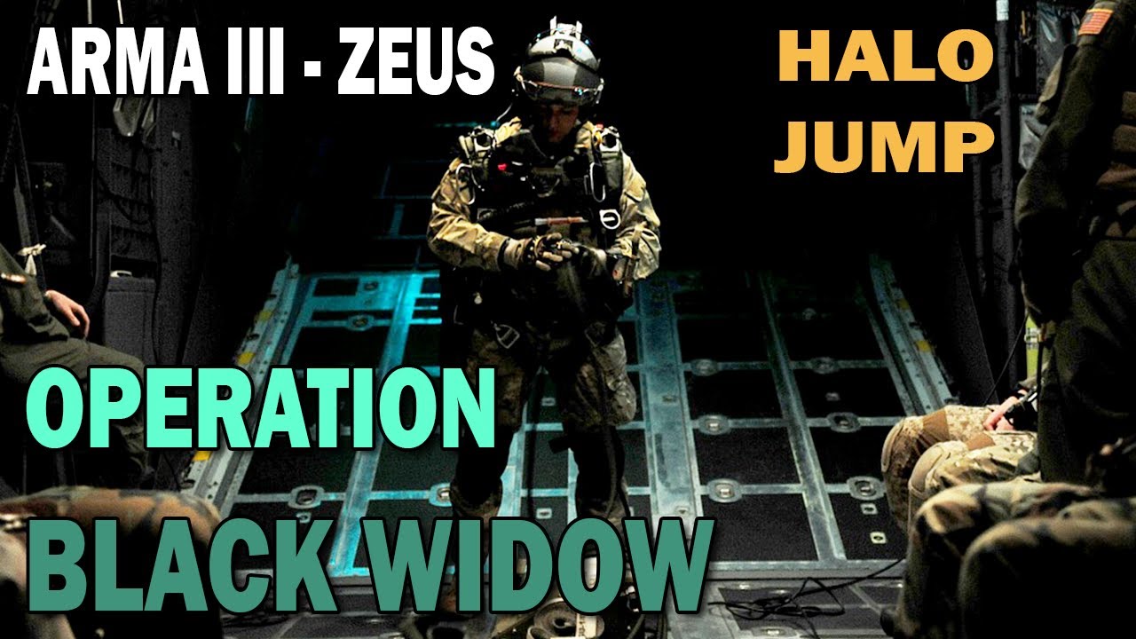 ARMA 3 Zeus - Operation Black Widow - Stealthy HVI kill mission