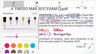 MFRS 116/ IAS 16 PPE | Addition, Exchange, Derecognition & Notes of PPE| FAR320 :EXAM MAR 2017-Q1e