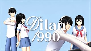Dilan 1990 ||EPISODE 1|| DRAMA SAKURA SCHOOL SIMULATOR
