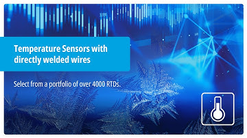 Temperature Sensors - Directly Welded Wires - Innovative Sensor Technology IST AG