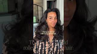 14 day old roller set on natural hair