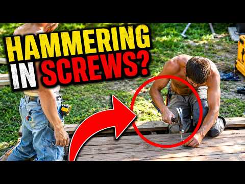 Worst Handymen Ever? They Hammered In Screws! 🔨😳
