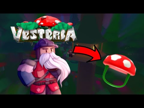 Roblox Vesteria Tutorial Mushroom Hat Youtube