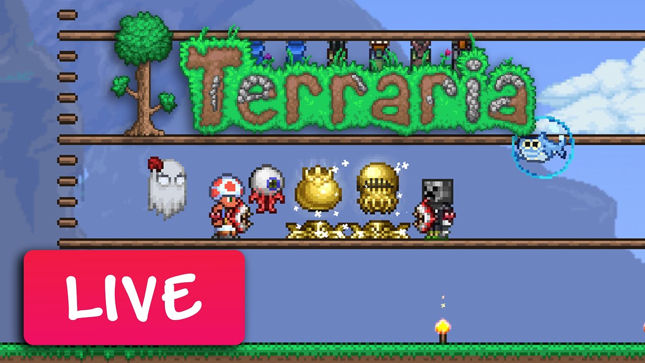 [3] Terraria Master Mode FULL VOD - YouTube