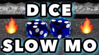 Craps Dice SLOW MOTION
