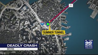 Man from Northampton dies after vehicle crash in the Sumner Tunnel in Boston