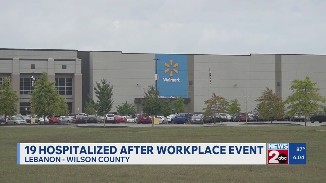 19 hospitalized after workplace event in Lebanon
