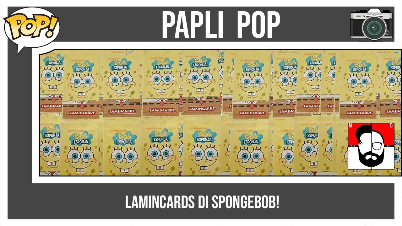 Spacchetto le Lamincards di Spongebob!