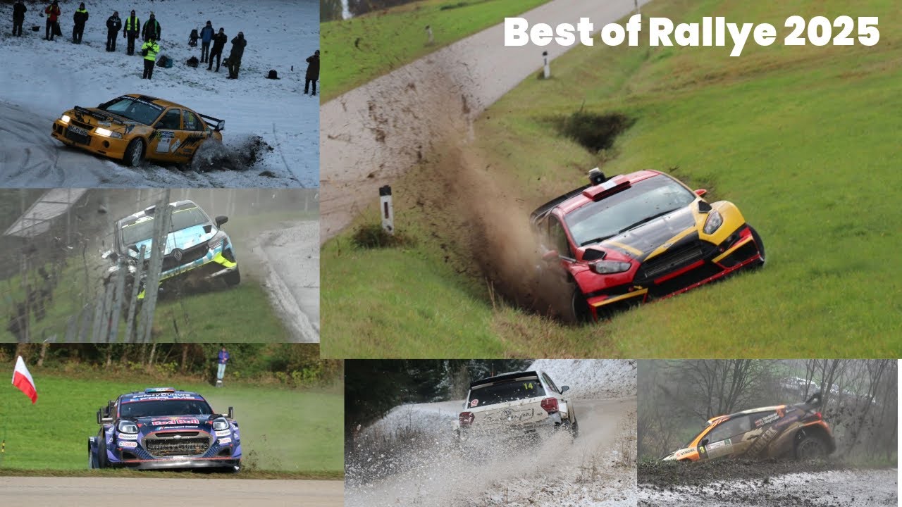 Лучшее из ралли 2025 года / Падения, ошибки и много экшена