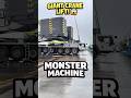 GIANT CRANE LIFT! 😱 Watch this monster machine lifting #shortvideo #crane