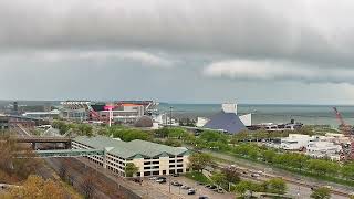 Shelf cloud moves through the Cleveland Area - 4/24/26
