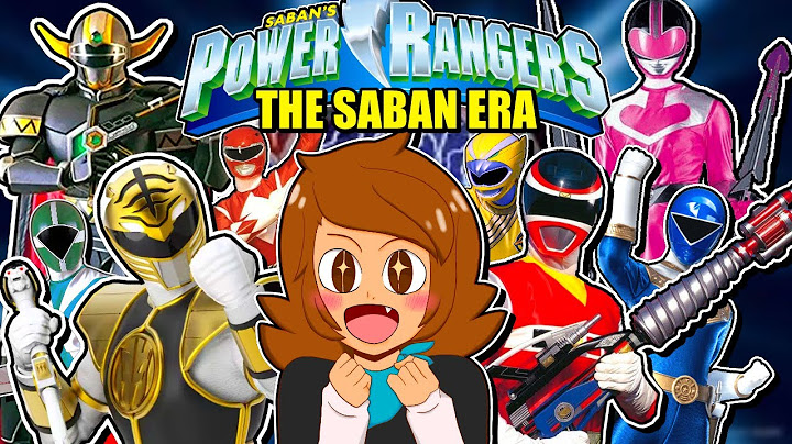 The History of Power Rangers: PART 1 (The Saban Era)