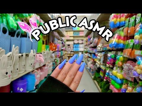 EASTER TINGLES🐰TAPPING + EXTRAS~EASTER & OTHER AISLES🐰PUBLIC ASMR