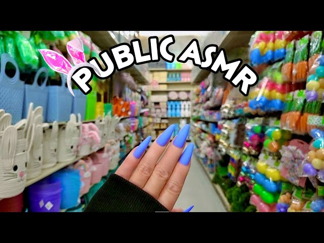 EASTER TINGLES🐰TAPPING + EXTRAS~EASTER & OTHER AISLES🐰PUBLIC ASMR