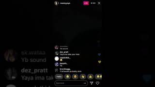 Money Yaya In The Dark With Nba Youngboy On IG Live