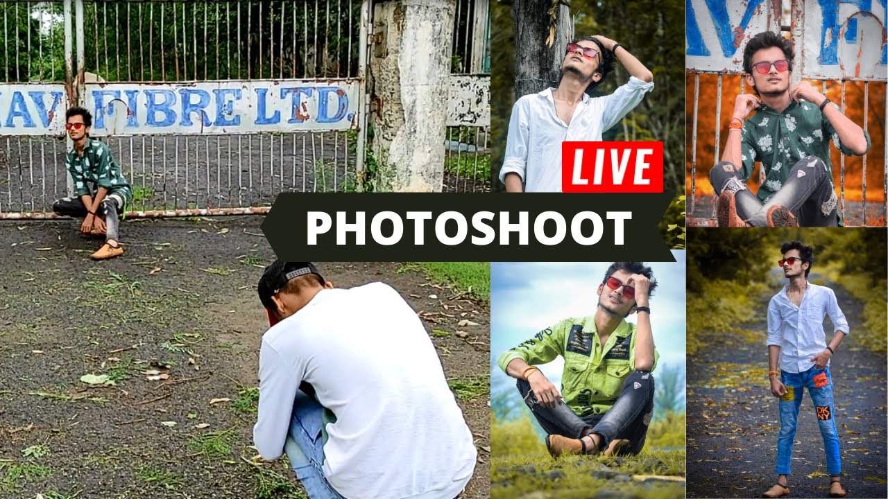 Man Best Poses | Outdoor PhotoShoot | Nikon D5300 70-300 AF VR | Live Photoshoot