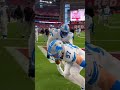 Iron sharpens Iron ⚒️ Penei Sewell vs. Aidan Hutchinson pregame warmup | Detroit #Lions #shorts